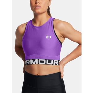 Under Armour HeatGear Rib Tílko Fialová obraz