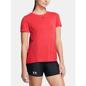 Under Armour Vanish Seamless Loose SS Triko Červená obraz