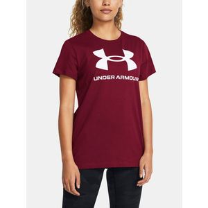 Under Armour UA Rival Logo SS Triko Červená obraz