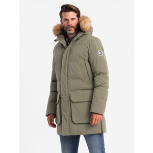 Ombre Clothing Parka Zelená obraz