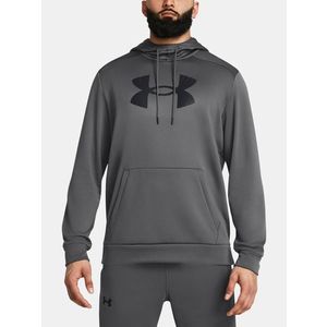 Under Armour UA Armour Fleece Big Logo HD Mikina Šedá obraz