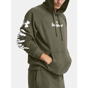 Under Armour UA Rival Fleece Graphic HD Mikina Zelená obraz