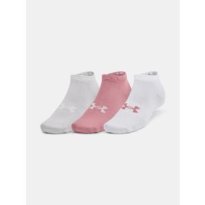 Under Armour UA Essential Low Cut Ponožky 3 páry Růžová obraz