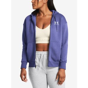 Under Armour Essential Fleece FZ Mikina Fialová obraz