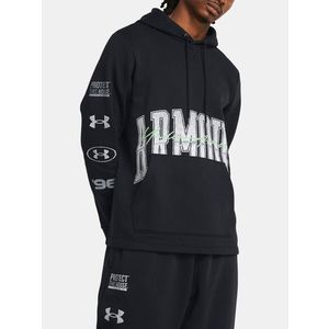 Under Armour UA Essential Flc Nov Hood Mikina Černá obraz