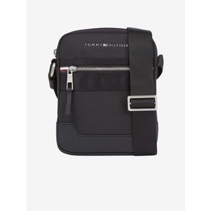 Tommy Hilfiger Elevated Nylon Mini Reporter Taška Černá obraz