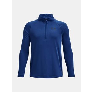 Under Armour UA Tech 2.0 1/2 Zip Triko dětské Modrá obraz