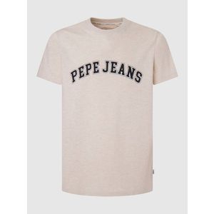 Pepe Jeans Triko Béžová obraz