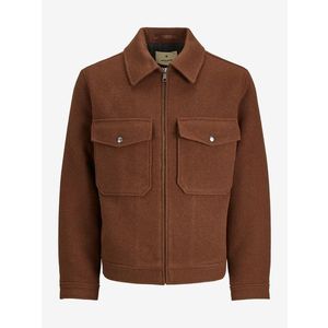 Jack & Jones Baxter Bunda Hnědá obraz