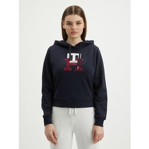 Tommy Hilfiger Mikina Modrá obraz