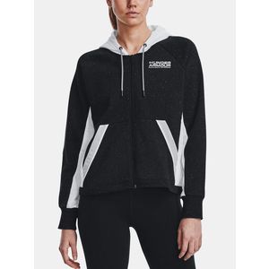 Under Armour Rival FZ Hoodie Mikina Černá obraz