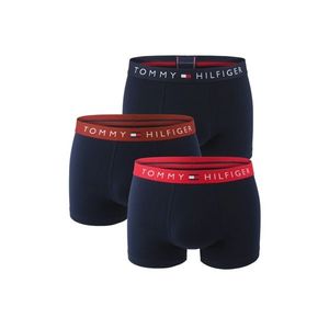 Pánské boxerky Tommy Hilfiger UM0UM03181 0RW 3PACK L Tm. modrá obraz