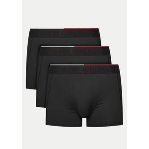 Pánské boxerky Tommy Hilfiger UM0UM03388 3PACK 0SI M Černá obraz