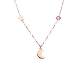 VUCH Náhrdelník Infinity Rose gold obraz