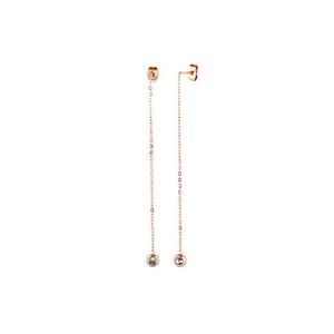 VUCH Náušnice Saria Rose Gold obraz
