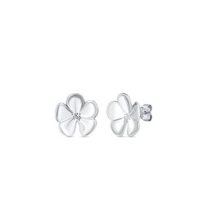 VUCH Náušnice Floret Silver obraz