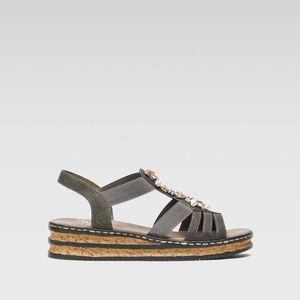 Sandály Rieker 62949-45 Materiál/-Syntetický obraz