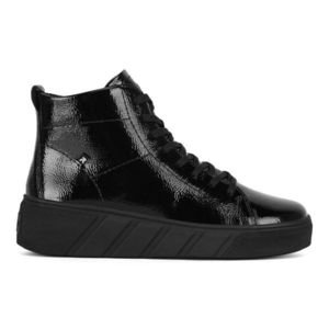 Šněrovací boty Rieker Revolution Lifestyle W0561-01 Syntetický materiál, Přírodní kůže (useň) - Lakovaná obraz