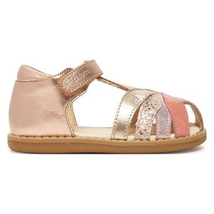 Sandály Lasocki Kids BOB CI12-BOB-04(II)DZ Přírodní kůže (useň) - Lícová obraz