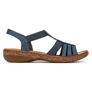 Sandály Rieker 628G7-14 Syntetický materiál obraz
