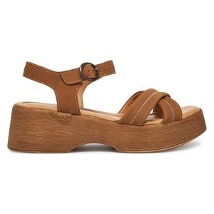 Sandály Lasocki WI23-NAGINA-09 Přírodní kůže (useň) - Nubuk obraz