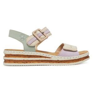 Sandály Rieker 62900-90 Syntetický materiál obraz