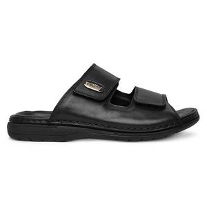 Pantofle Rieker 25590-00 Přírodní kůže (useň) - Lícová obraz