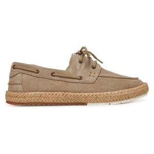 Espadrilky Gino Rossi BUMPER-01 MI08 Přírodní kůže (useň) - Semiš obraz