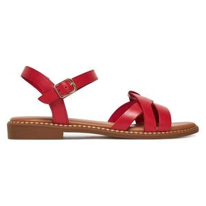 Sandály Lasocki RST-KM215-02 Přírodní kůže (useň) - Lícová obraz