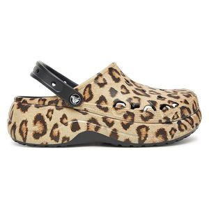 Pantofle Crocs BAYA PLATFORM CLOG 208712-0C4 Materiál - Croslite obraz