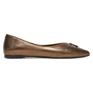 Baleríny EVA MINGE LEILA-SLT14086-1 Přírodní kůže (useň) - Lícová obraz