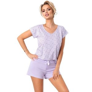 Dámské pyžamo Donna Fiorella - bavlna Světle fialová 2XL(44) obraz
