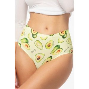 Kalhotky Julimex Avocado - vyšší pas Světle zelená 2XL obraz