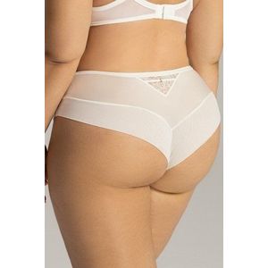 Kalhotky Ava Lingerie 2148/B - brazilky Ecru XL obraz