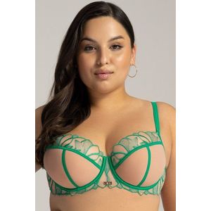 Polovyztužená podprsenka Ava Lingerie 2160 Zelená 80K obraz