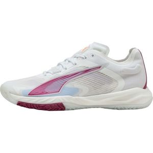 Puma ACCELERATE NITRO SQD W+ 4 Dámská obuv na házenou, bílá, velikost 38 obraz