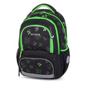 Oxybag NEXT Školní batoh, černá, velikost obraz