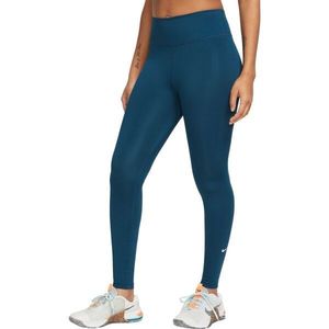 Nike ONE DRI-FIT Dámské sportovní legíny, tyrkysová, velikost obraz