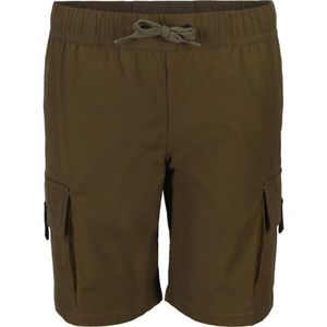 Bula JR MACK CARGO Dětské ripstopové kraťasy, hnědá, velikost obraz