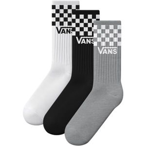 Vans CLASSIC CHECK CREW Unisex ponožky, černá, velikost obraz