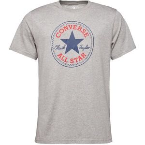 Converse STANDARD FIT CHUCK PATCH CORE Unisex tričko, šedá, velikost obraz