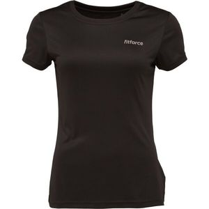 Fitforce RISA Dámské fitness triko, černá, velikost obraz