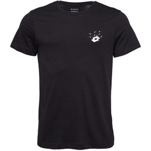 Lotto LOGO FLY TEE Pánské triko, černá, velikost obraz