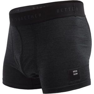 Sensor MERINO CORDURA Pánské trenky, černá, velikost XXL obraz