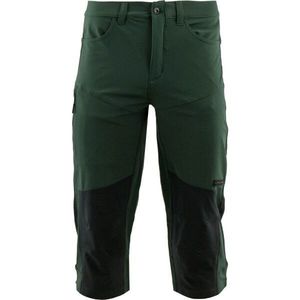 ALPINE PRO HEDAC 3/4 Pánské outdoorové 3/4 kalhoty, tmavě zelená, velikost obraz