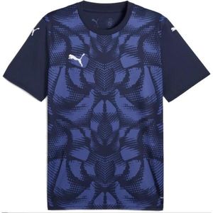 Puma TEAMULTIMATE JERSEY Pánský fotbalový dres, tmavě modrá, velikost obraz