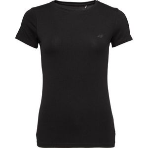 4F T-SHIRT Dámské triko, černá, velikost obraz