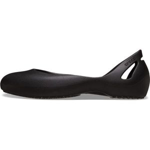 Crocs KADEE FLAT Dámské baleríny, černá, velikost 38/39 obraz