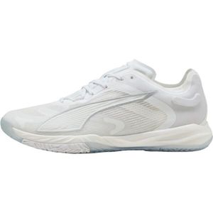 Puma ACCELERATE NITRO SQD 4 Unisex obuv na házenou, bílá, velikost 41 obraz