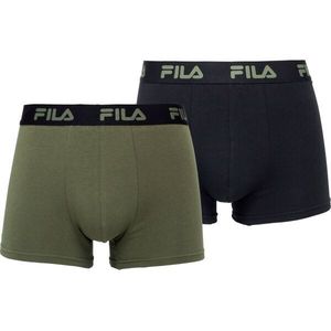 Fila MAN BOXER ELASTIC WITH LOGO Pánské boxerky, černá, velikost obraz